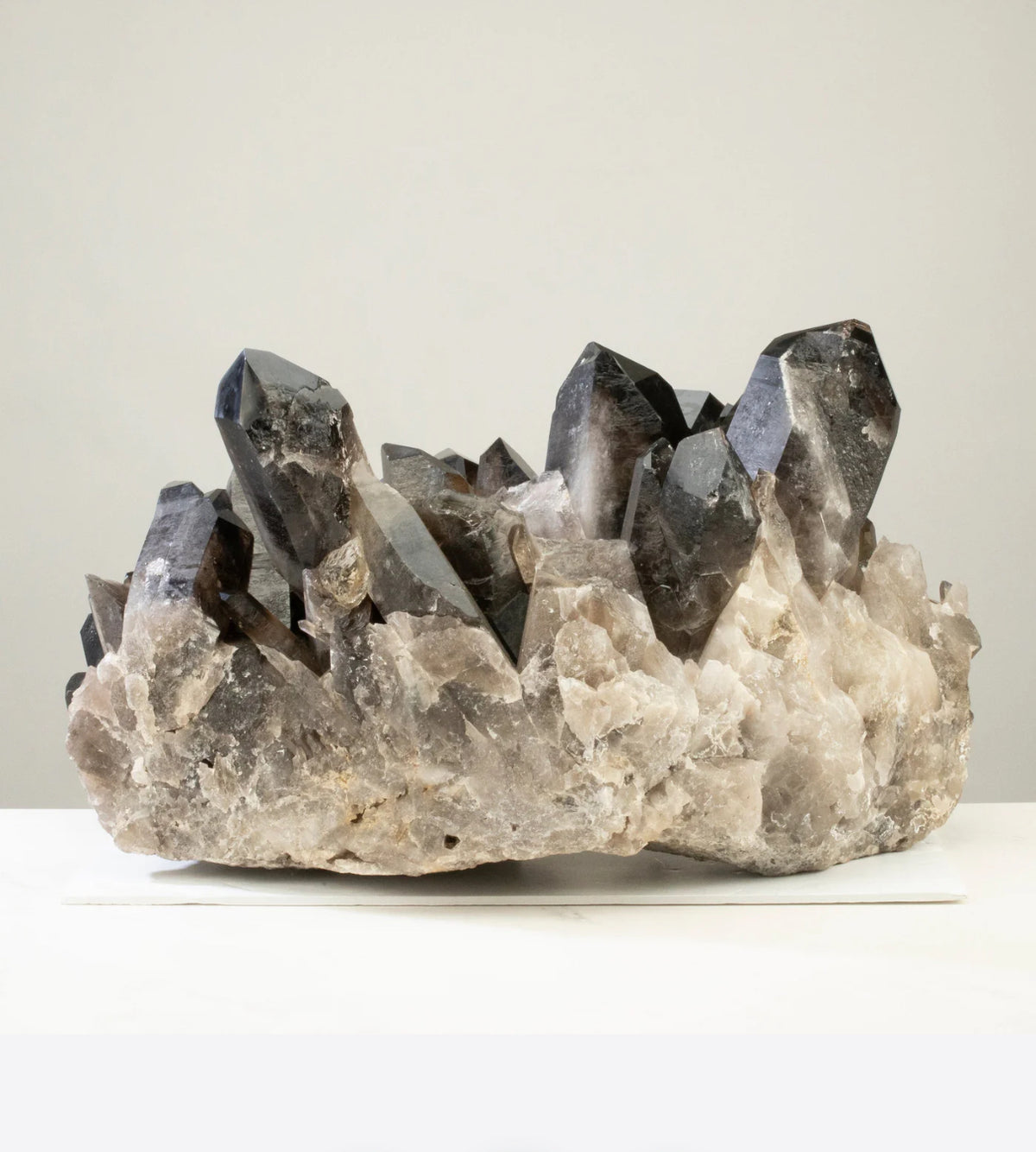 Smoky Quartz Cluster from Brazil - 23" / 116 lbs